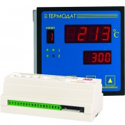 Термодат-22М5 Измеритель температуры, аварийный сигнализатор и позиционный регулятор со светодиодными индикаторами по 8, 12 или 24 каналам одновременно